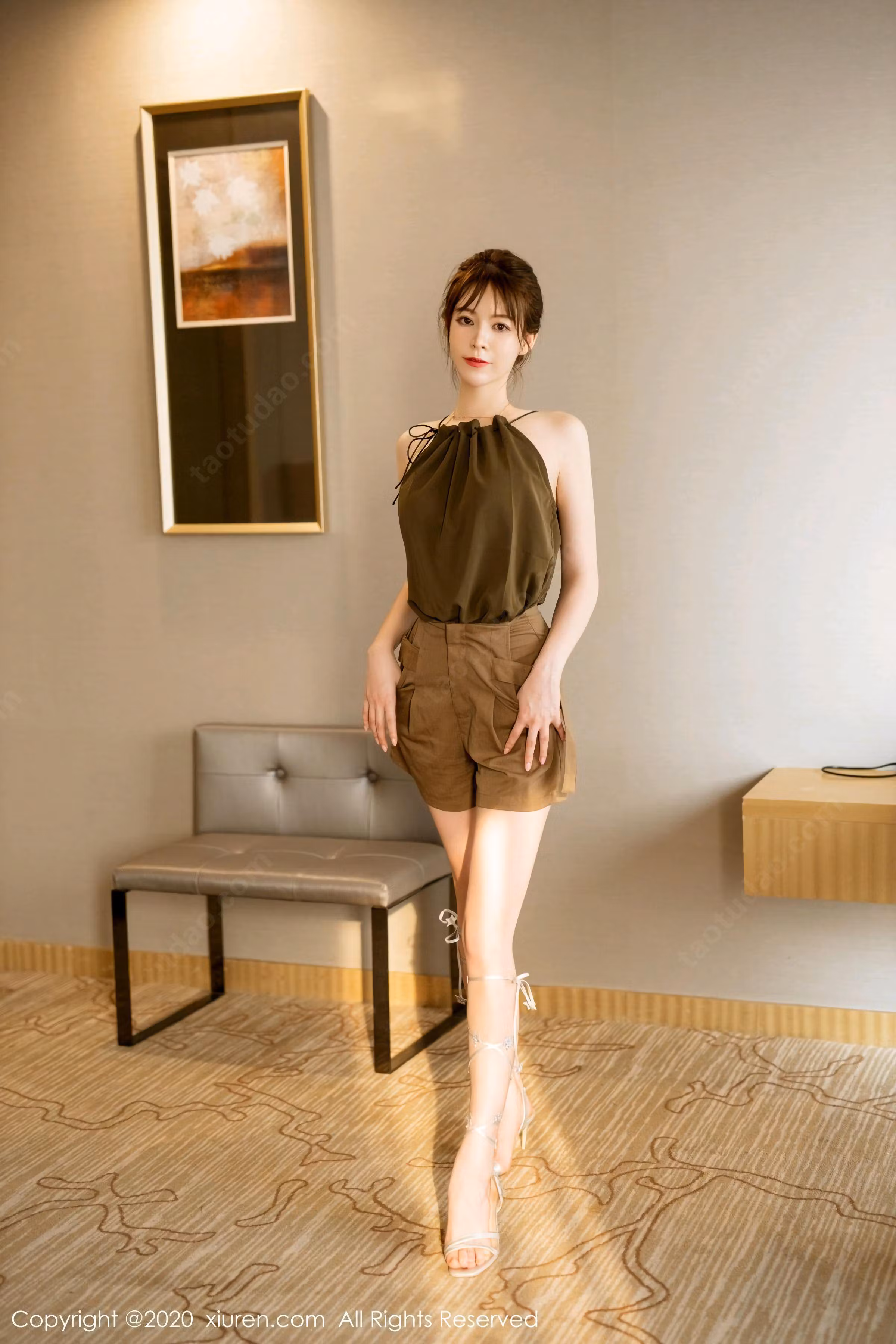 甜美笑容写真